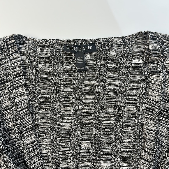 Eileeen Fisher Gray Cropped Top Y14-16 - Picture 3 of 4